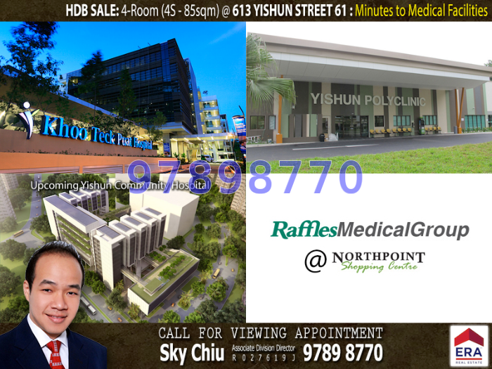 Blk 613 Yishun Street 61 (Yishun), HDB 4 Rooms #37843972